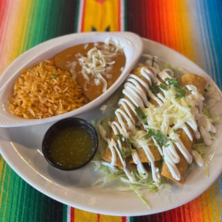 Mexican Chicken Flautas